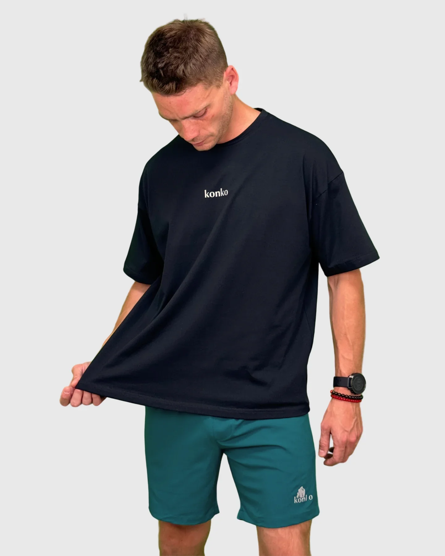 Polera Konko Over Size Clasica Negra - Imagen 6