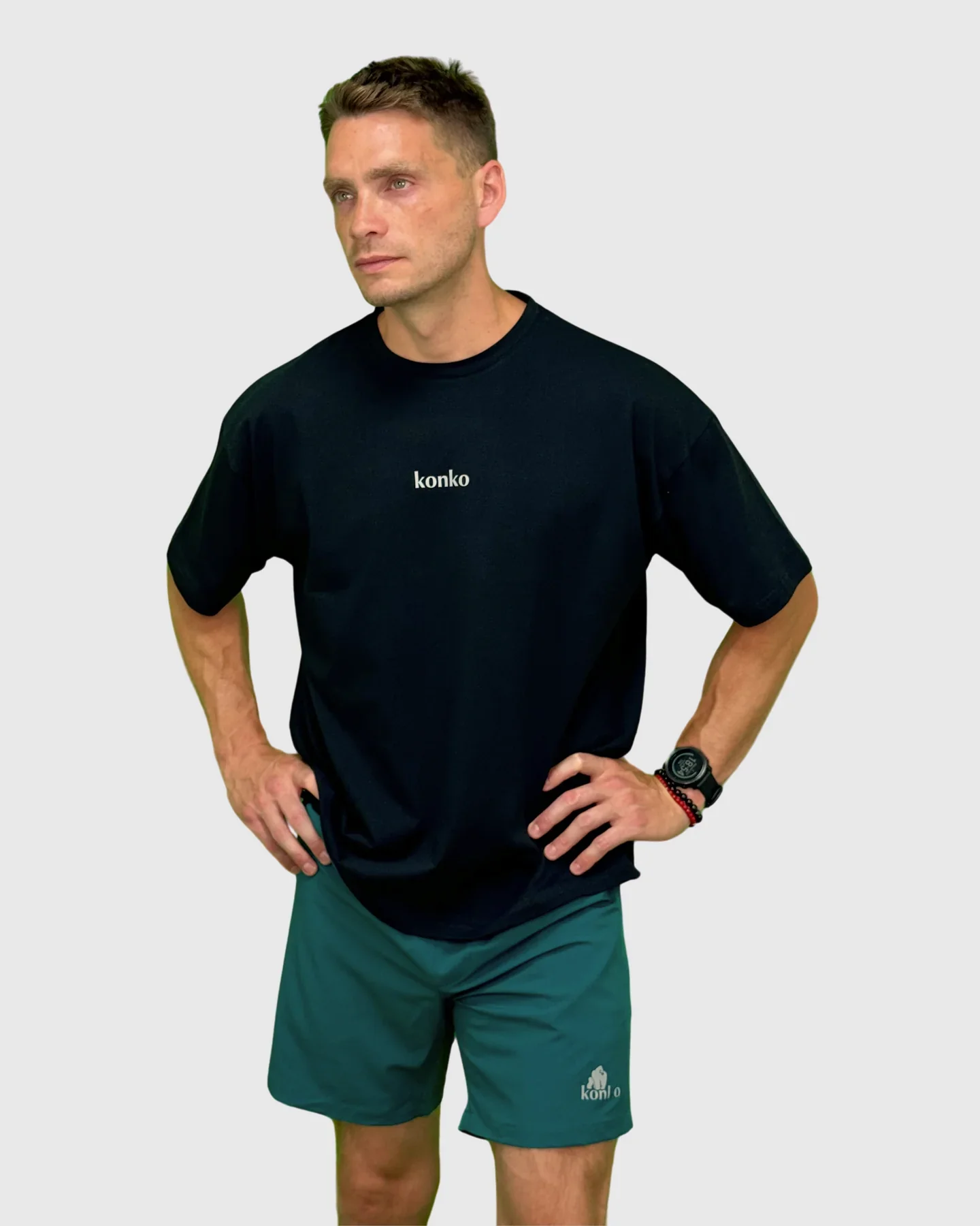 Polera Konko Over Size Clasica Negra