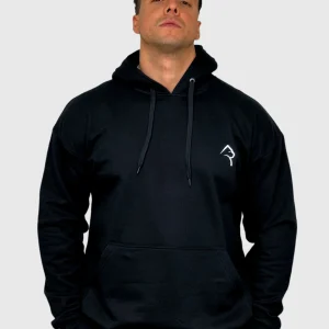 Poleron Canguro Relax Negro Konko