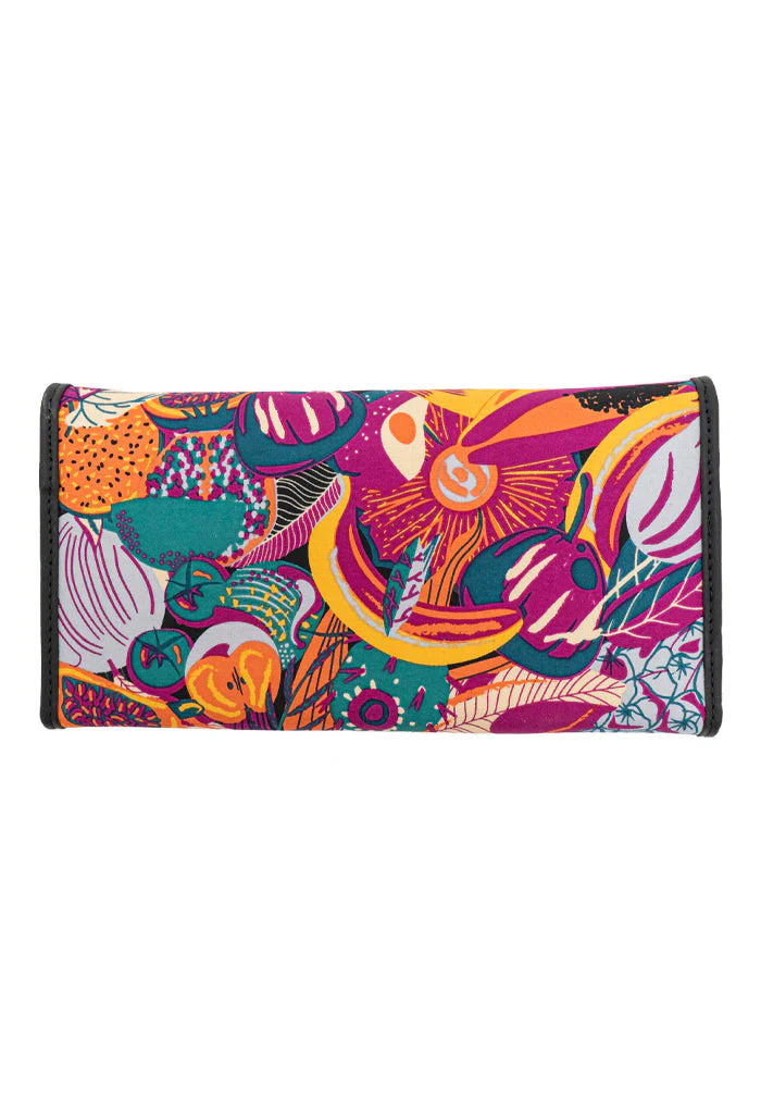 Cartera Bolsillo Negro Fruta Mexicana Negro - Imagen 5