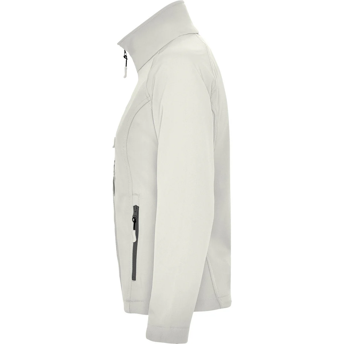 Softshell Logo Bordado mujer MOUNTAIN Blanco Perla - Imagen 3