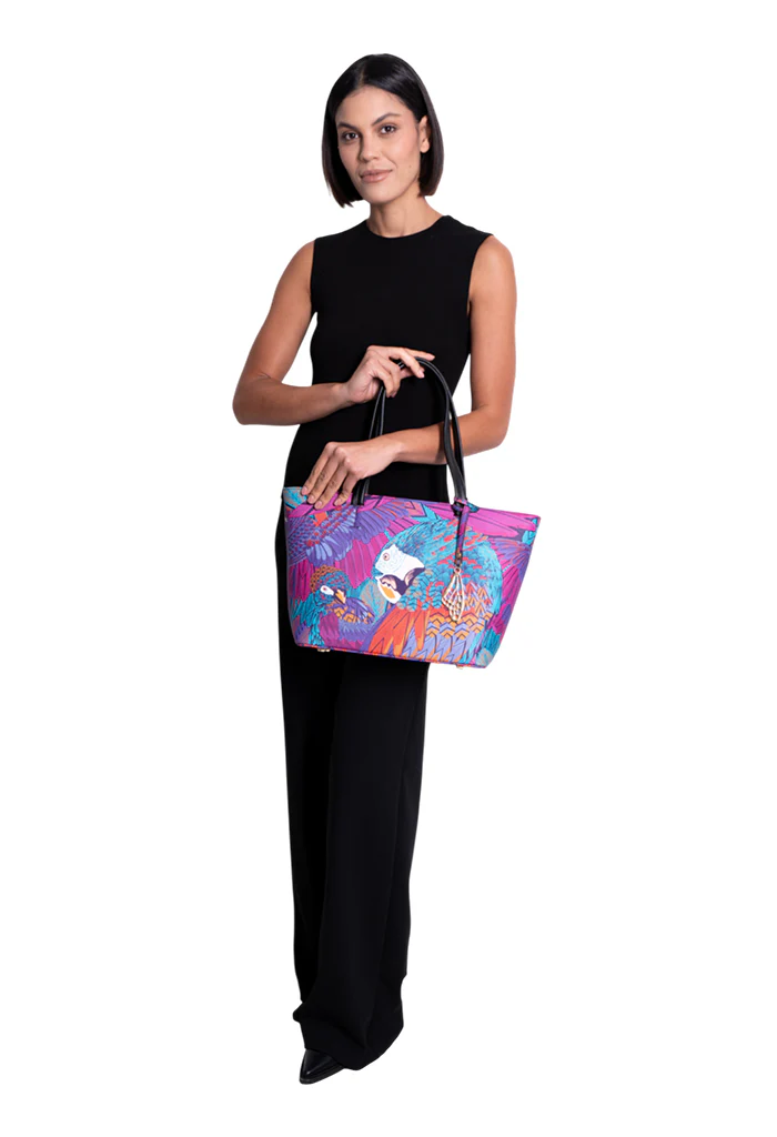 Tote K'iin Saffiano Guacamaya - Imagen 9