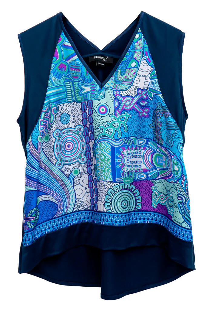 Blusa Caudal Diosas Mexicas - Imagen 5