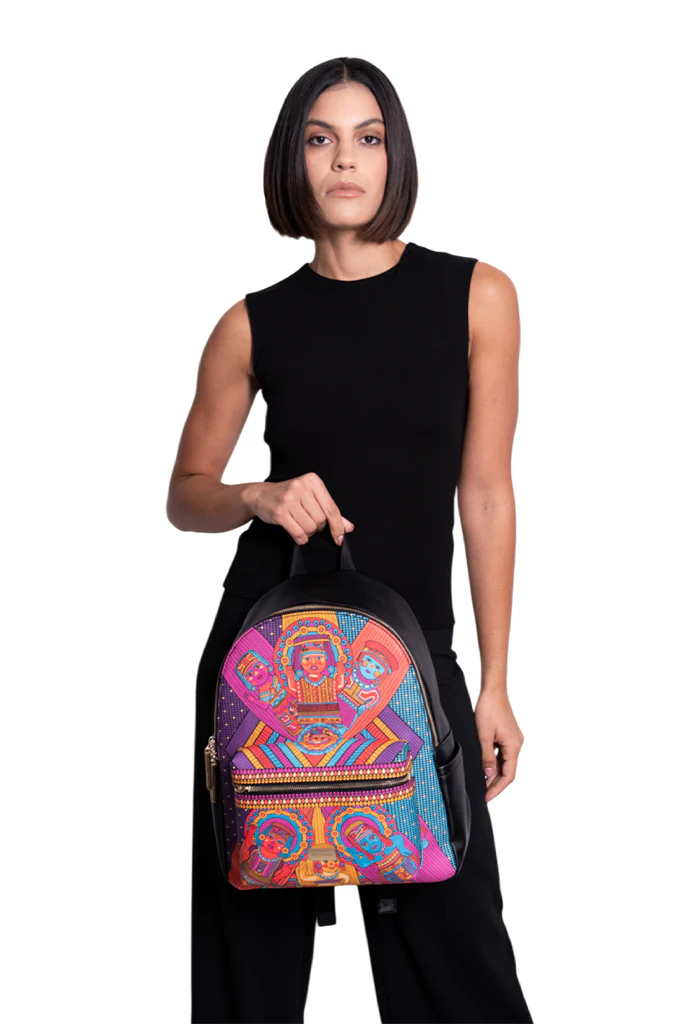Backpack Nuuk Saffiano Caritas Sonrientes Veracruz - Imagen 4